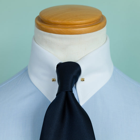 ピンホールカラー用 ゴールドカラーピン(デザインC) Collar Pin - FOURBUTTONS ONLINE