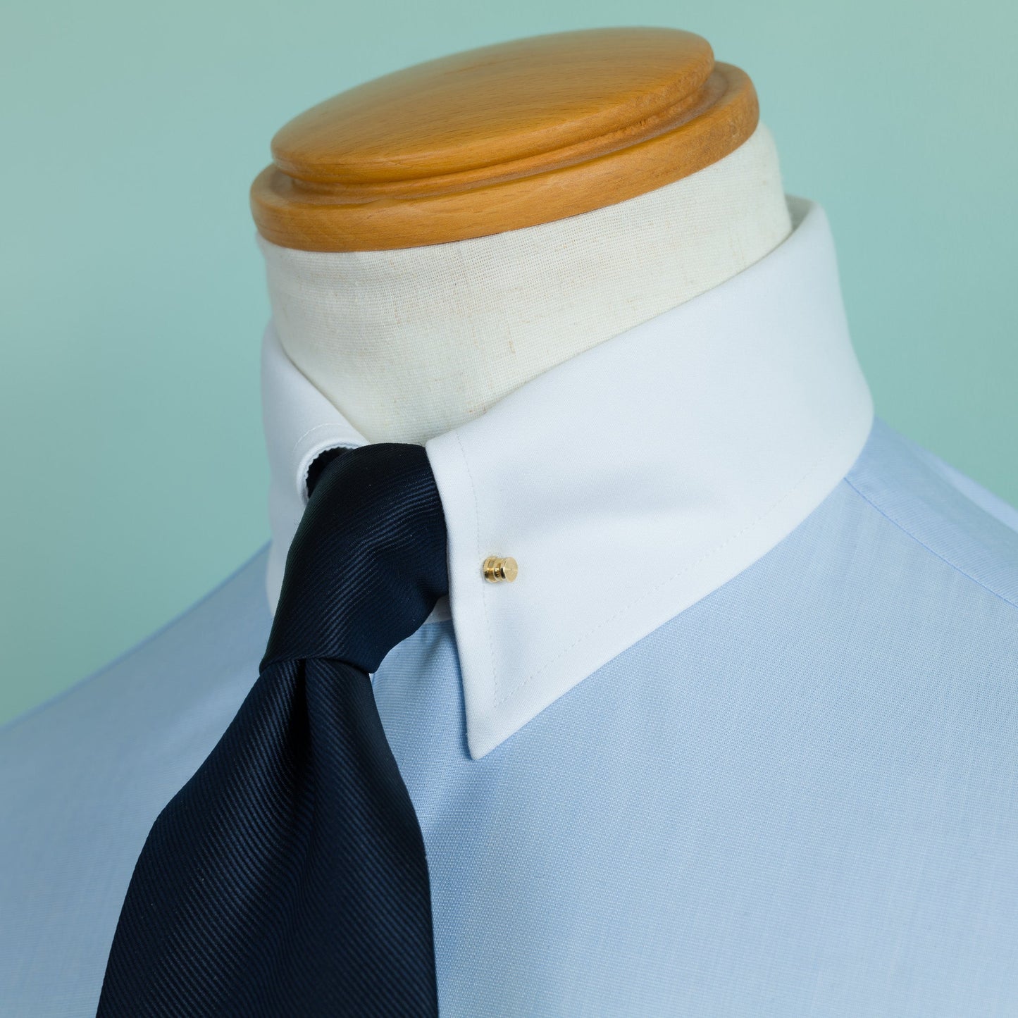 ピンホールカラー用 ゴールドカラーピン(デザインF) Collar Pin - FOURBUTTONS ONLINE