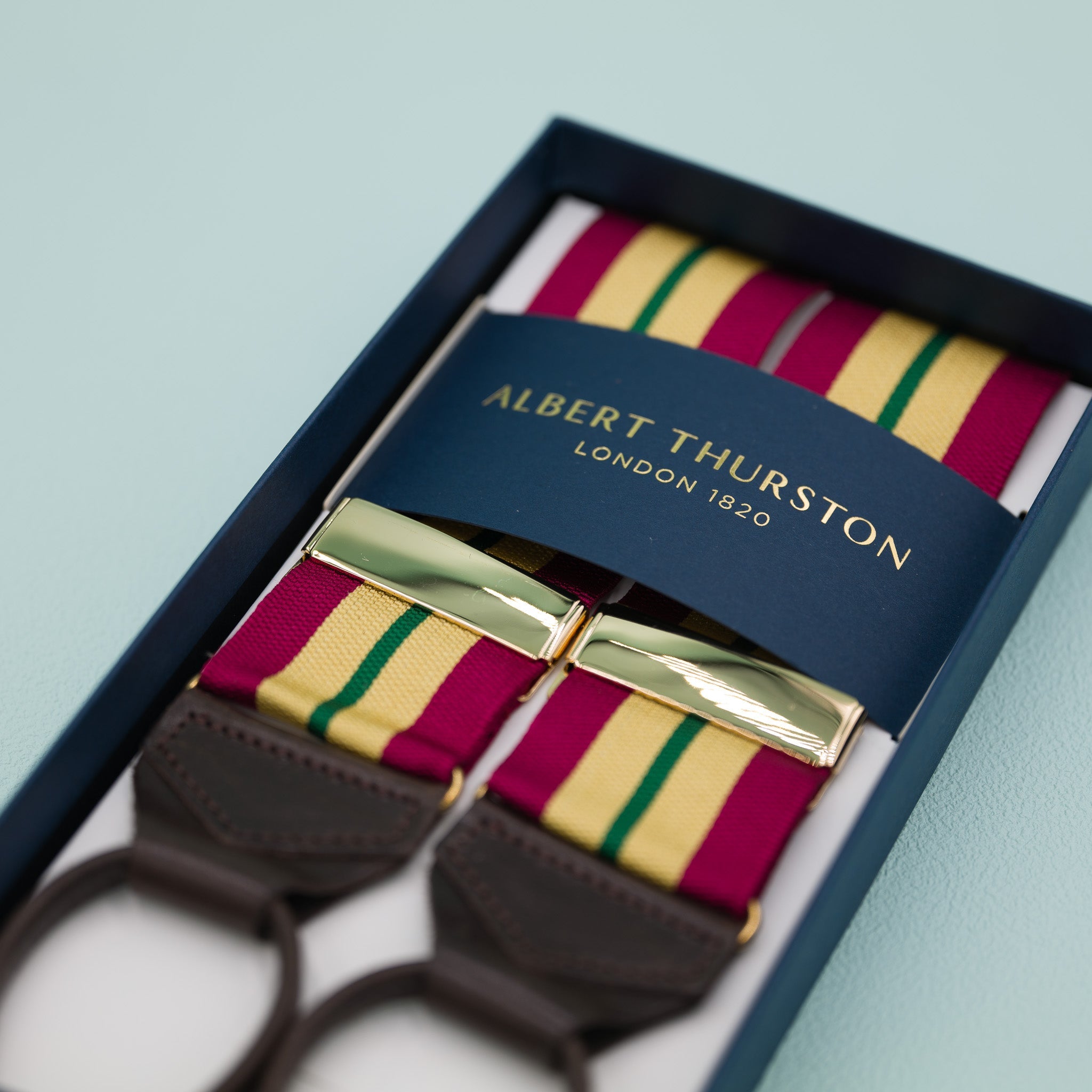 アルバートサーストン　40mm Albert Thurston アルバートサーストン サスペンダー 40mm（レッド