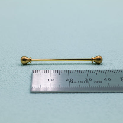ピンホールカラー用 ゴールドカラーピン（デザインB） Collar Pin - FOURBUTTONS ONLINE