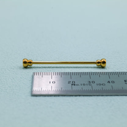 ピンホールカラー用 ゴールドカラーピン（デザインC） Collar Pin - FOURBUTTONS ONLINE
