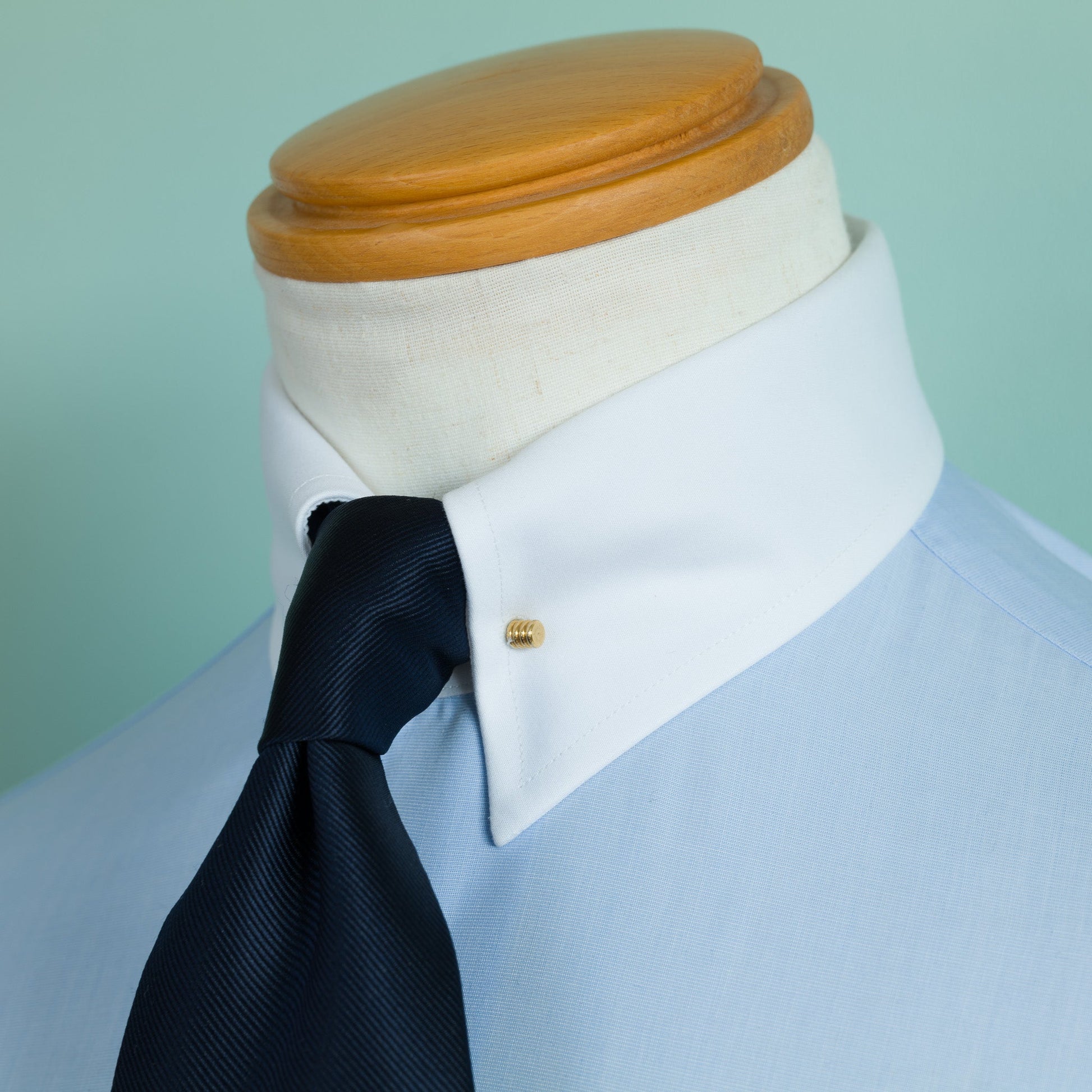 ピンホールカラー用 ゴールドカラーピン（デザインE） Collar Pin - FOURBUTTONS ONLINE