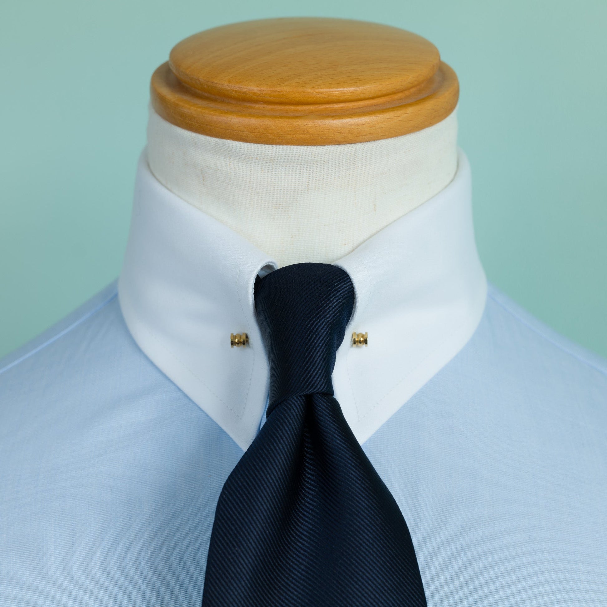 ピンホールカラー用 ゴールドカラーピン（デザインF） Collar Pin - FOURBUTTONS ONLINE