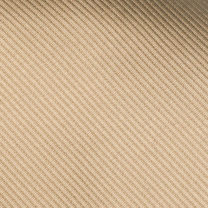 シャンパンゴールドの無地トゥルーソリッドネクタイ｜FOURBUTTONS Necktie - FOURBUTTONS ONLINE
