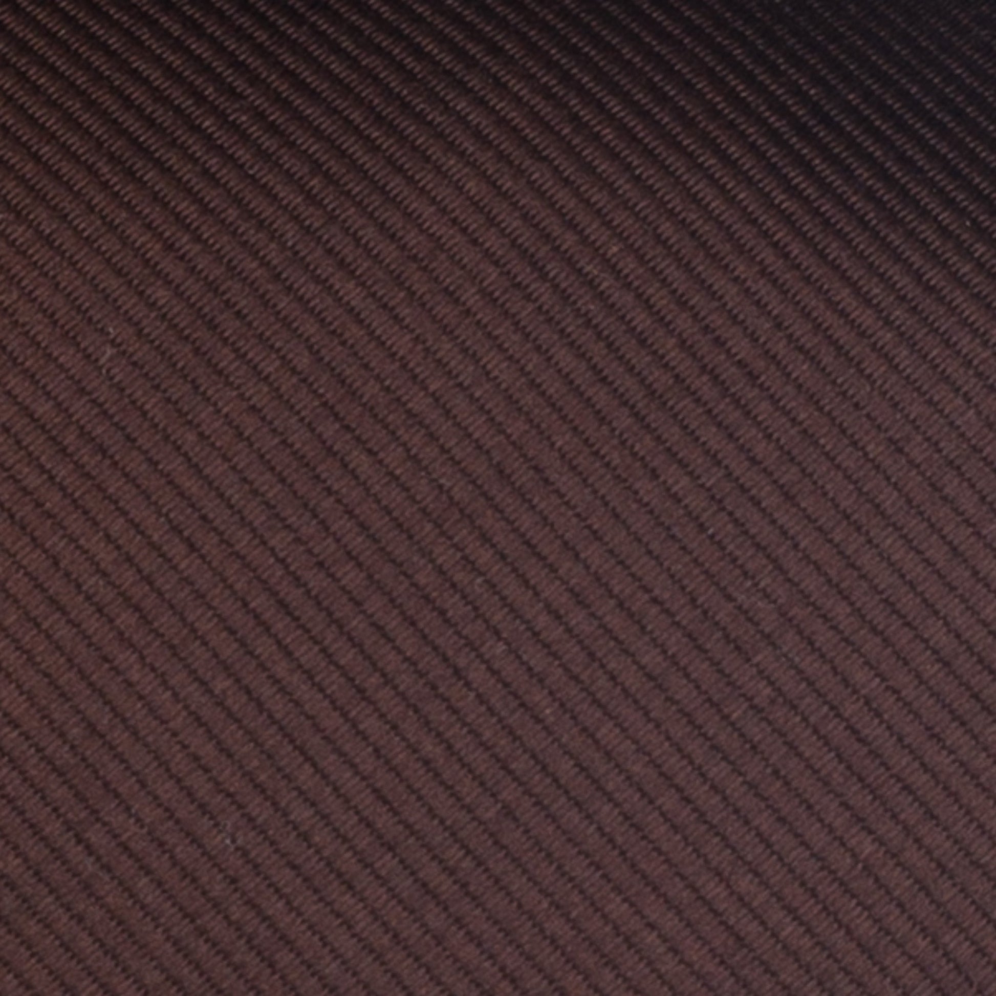 ブラウン無地のトゥルーソリッドネクタイ｜FOURBUTTONS Necktie - FOURBUTTONS ONLINE