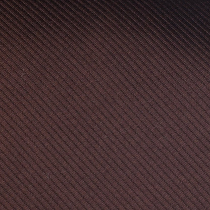 ブラウン無地のトゥルーソリッドネクタイ｜FOURBUTTONS Necktie - FOURBUTTONS ONLINE
