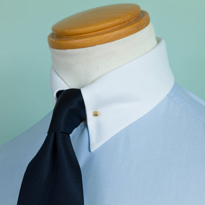 ピンホールカラー用 ゴールドカラーピン（デザインG） Collar Pin - FOURBUTTONS ONLINE