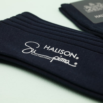 スーピマコットンを使用したHALISONのロングホーズ（グリーン）｜FOURBUTTONS - FOURBUTTONS ONLINE